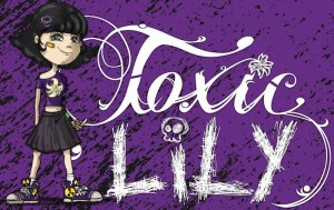Toxic Lily (logo violet)