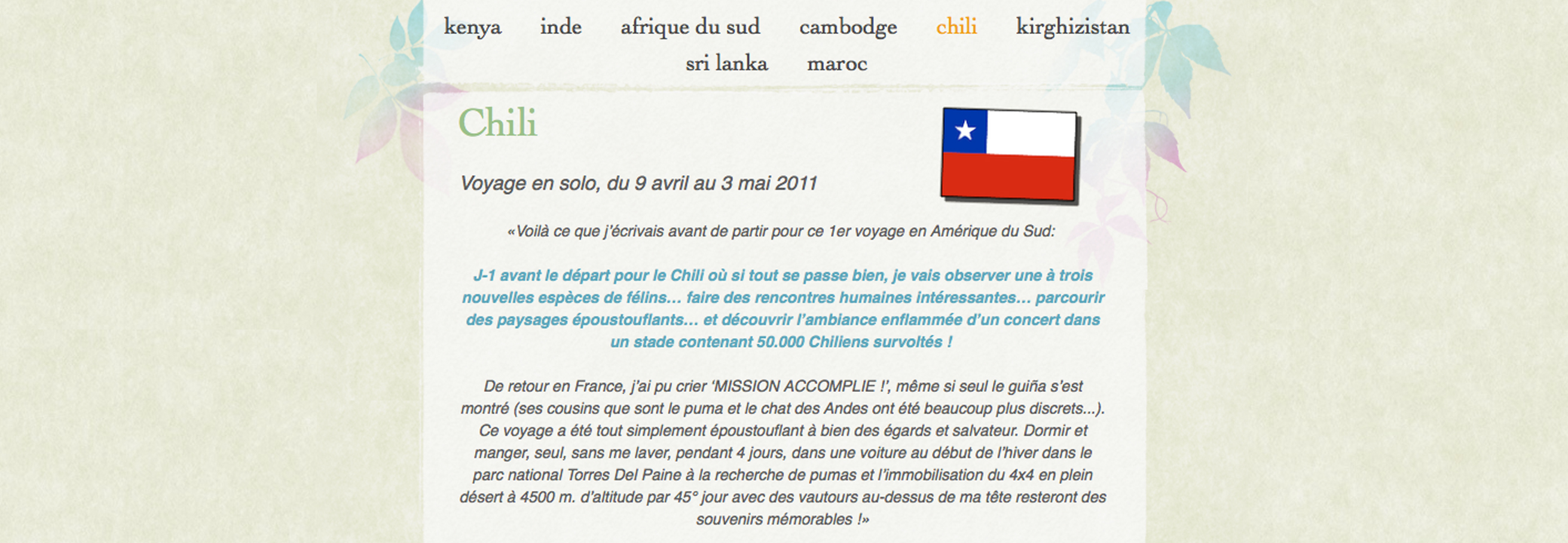 site de rencontre chilien